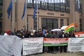 Manifestation de soutien au CSRD du COSAD (Collectif pour la Sauvegarde des Acquis Démocratiques au Niger)