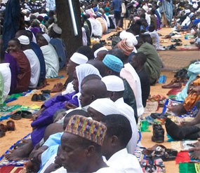  Prière de fin de Ramadan à Niamey =