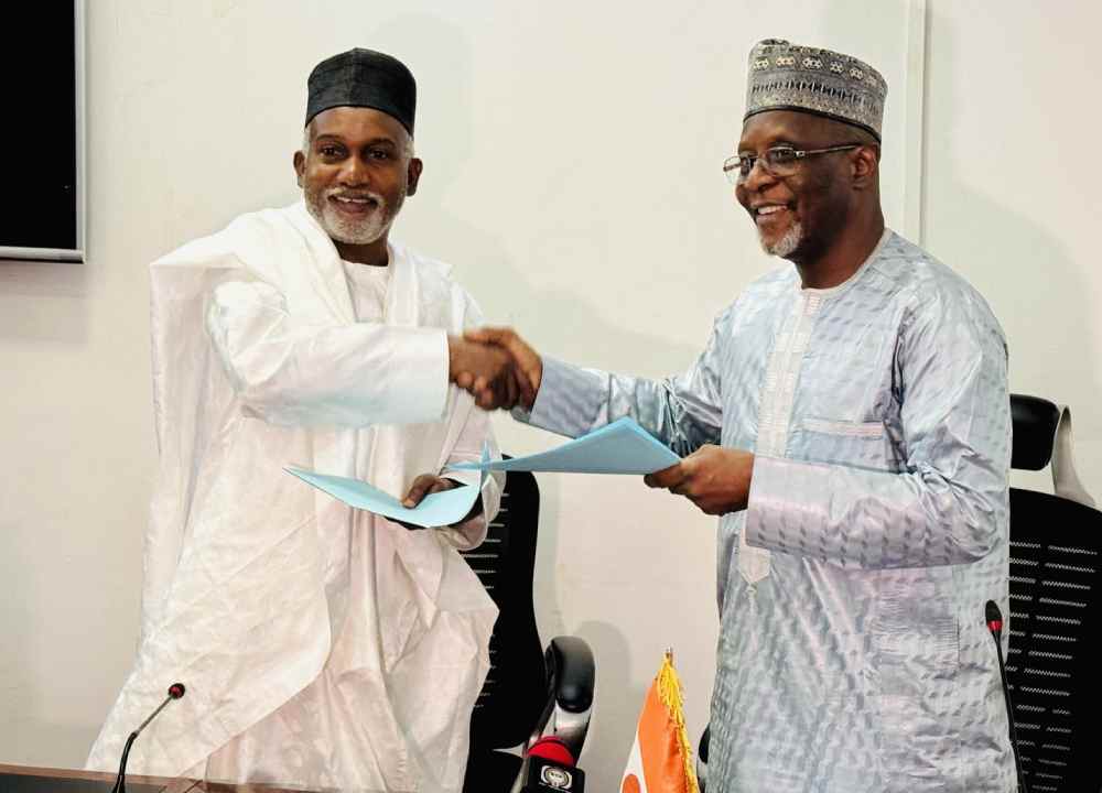 Bakary Yaou Sangare et Yusuf Maitama Tuggar