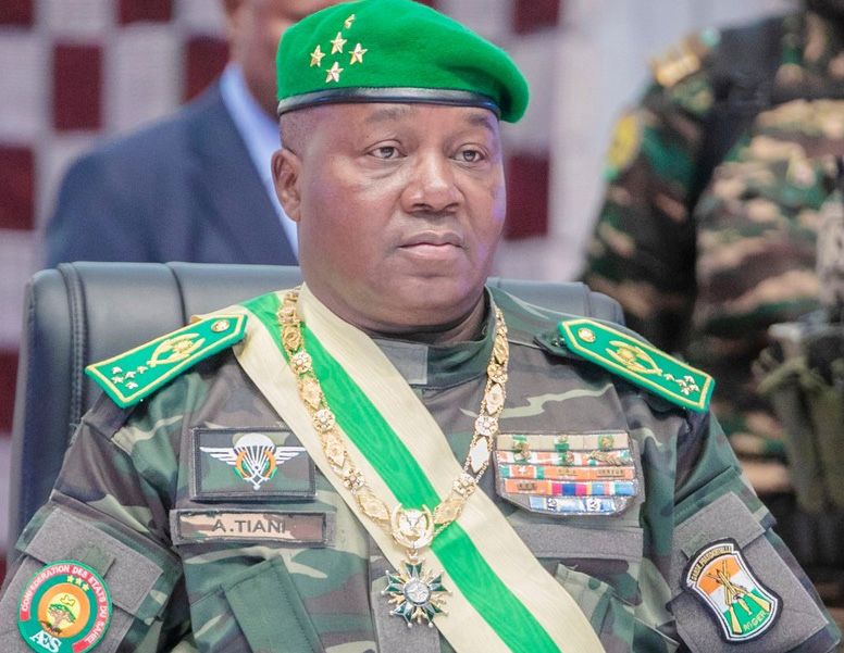 Le Président Abdourahamane Tiani
