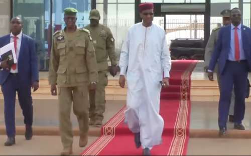 Lamine Zeine Depart Ndjamena