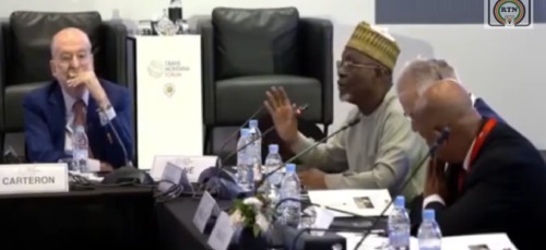 niger bakary yaou sangare au forum crans montana le probleme de lafrique ce sont dabord les africains