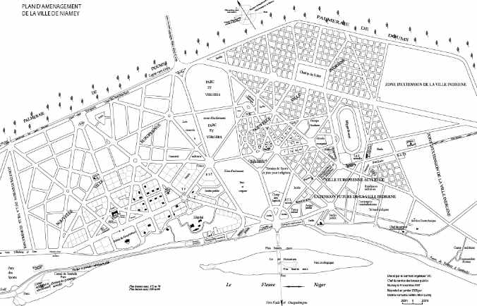 Plan d amenagement ville Niamey