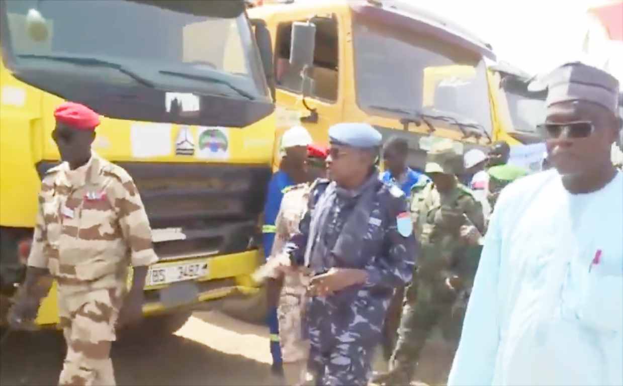 lancement des travaux de rehabilitation de la digue de gatawani et du perimetre irrigue de sakondji Dosso