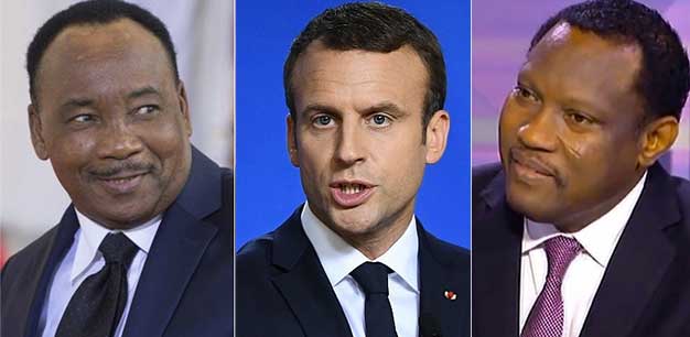 Emmanuel Macron/Issoufou Mahamadou : Macron conditionnerait le retour au pays de Hama Amadou à toute aide